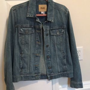 Paige light denim jacket.